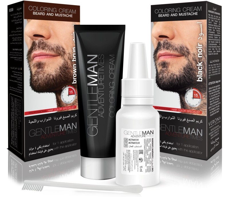 Краска для бороды и усов для мужчин: инструкция, фото и отзывы