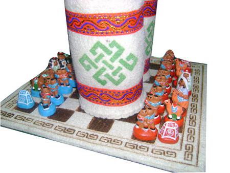 монгольские шахматы фигуры