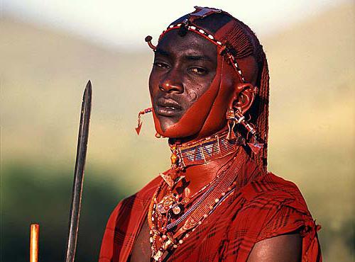 племя масаи фото