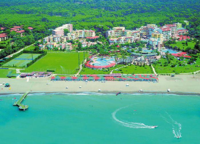 limak arcadia golf sport resort hotel 5 пляж