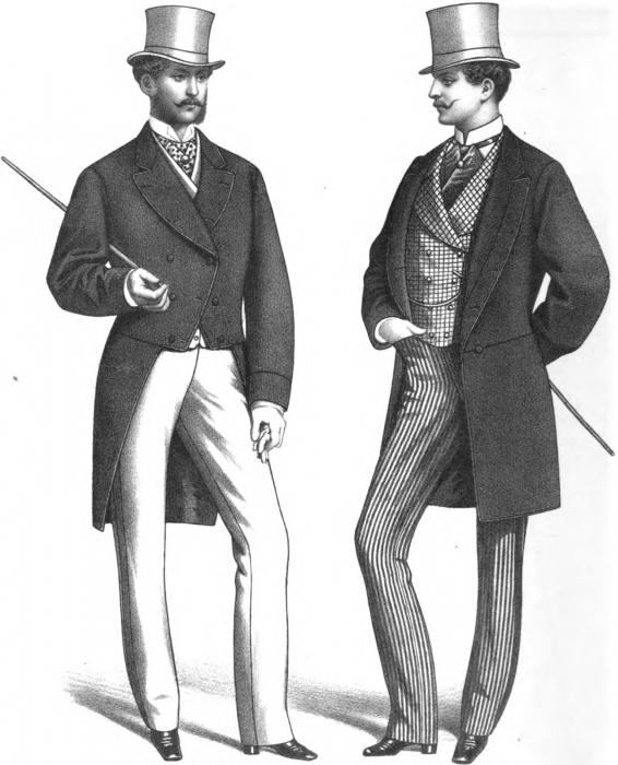 одежда первой половины 19 века 