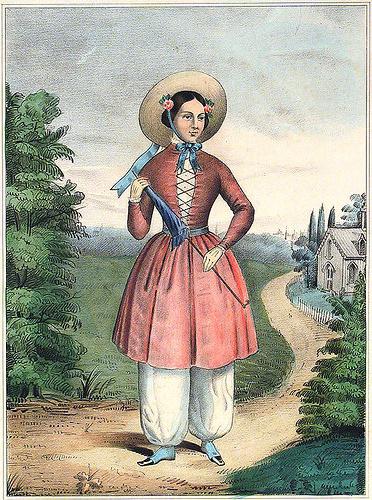 женская одежда 19 века 