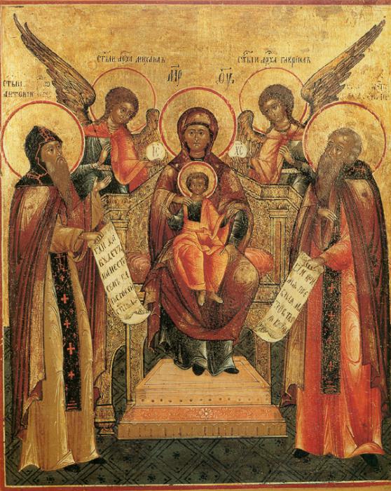 византийская икона божьей матери