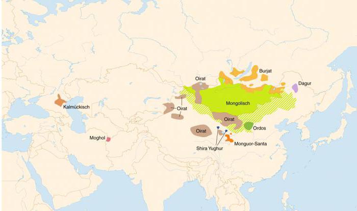 язык монгольский