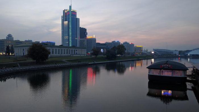 река Свислочь в Минске