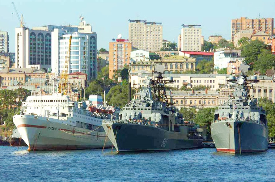 российский порт Владивосток 