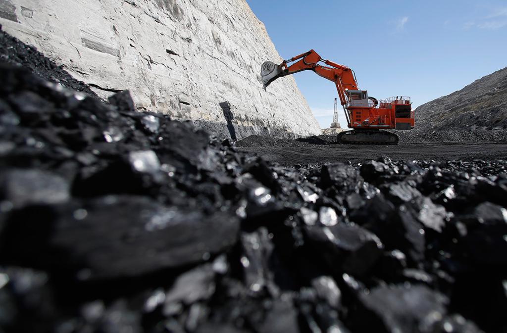 Открытый способ добычи угля