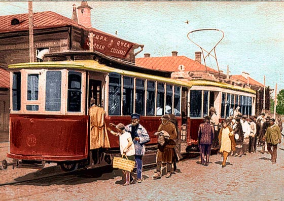 Казанский трамвай история
