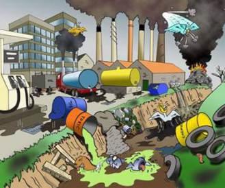 загрязнение земель и почв