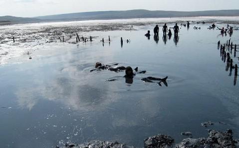 озеро Чокрак в Крыму