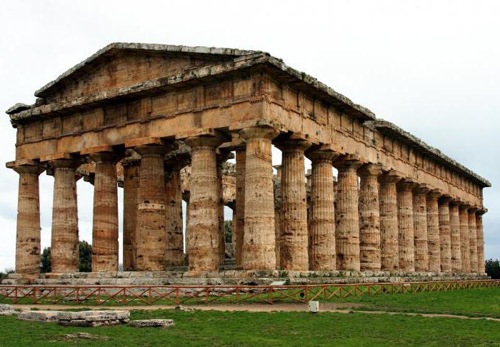 известные храмы греции