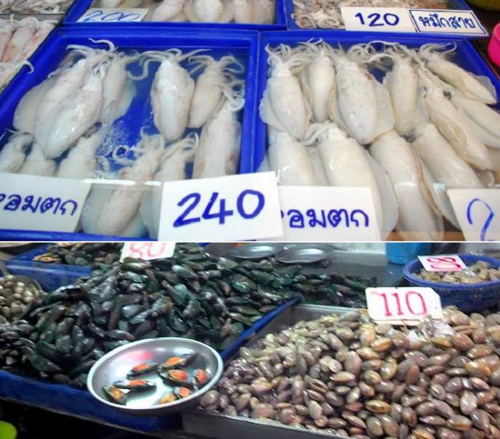 рыбный рынок паттайя наклуа