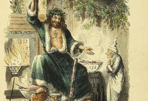 "Рождественская песнь" иллюстрация книги