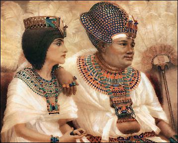 Вельможи в древнем Египте: картинки.
