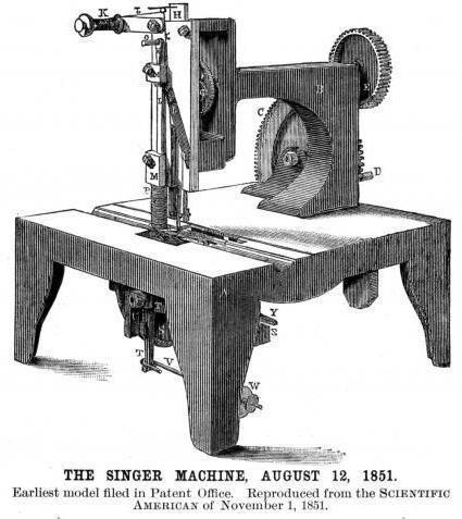 история образования швейной машины