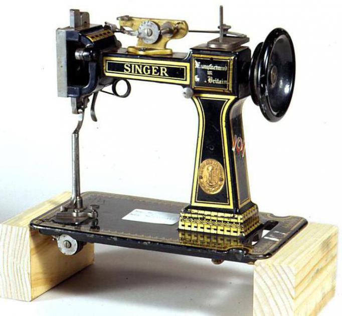 история создания швейной машины singer