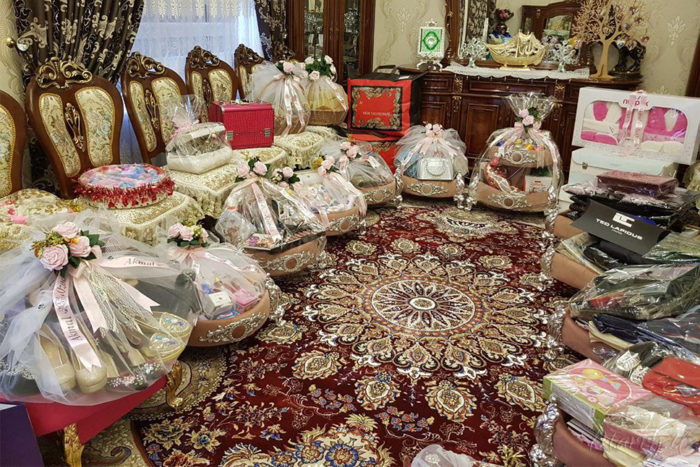 Подарки молодоженам в Дагестане