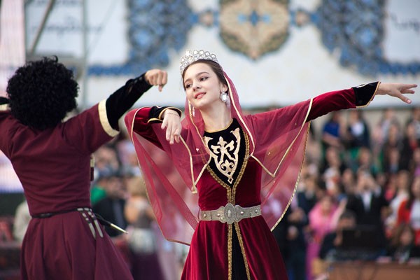 Танец невесты в Дагестане