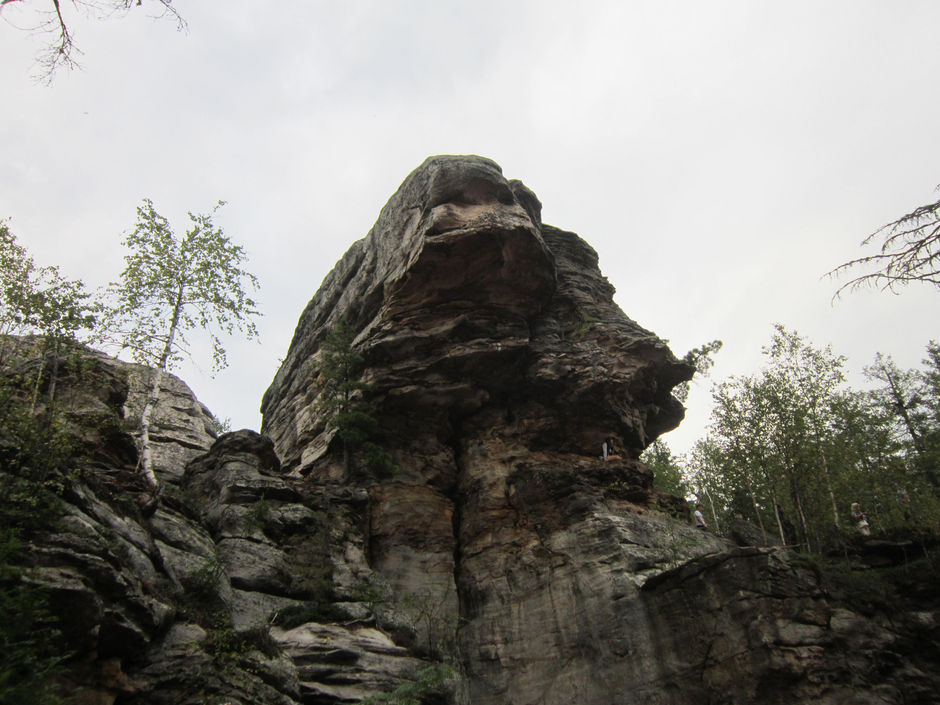 Голова старика - Уральские горы