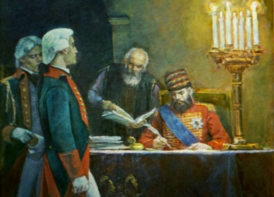 Подписание трактата после 200-летних просьб Грузии