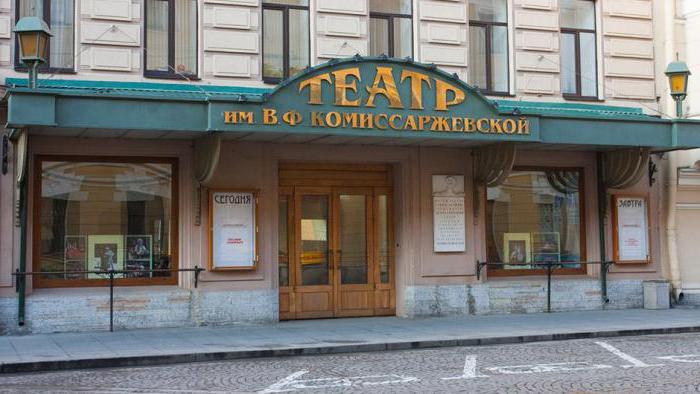 Театр Коміссаржевської санкт петербург офіційний сайт
