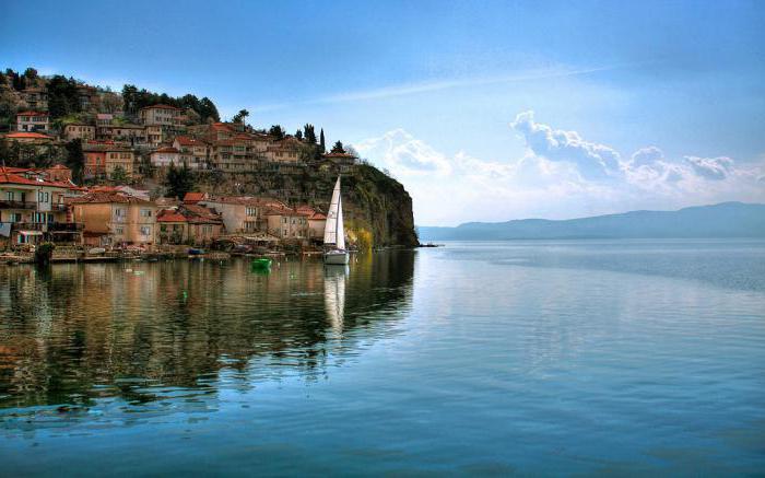 озеро охридское 