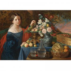картина ивана трофимовича хруцкого цветы и плоды