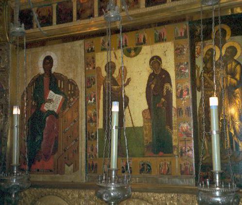 иконостас благовещенского собора