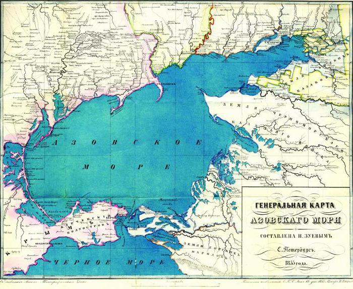 азовское море соленость