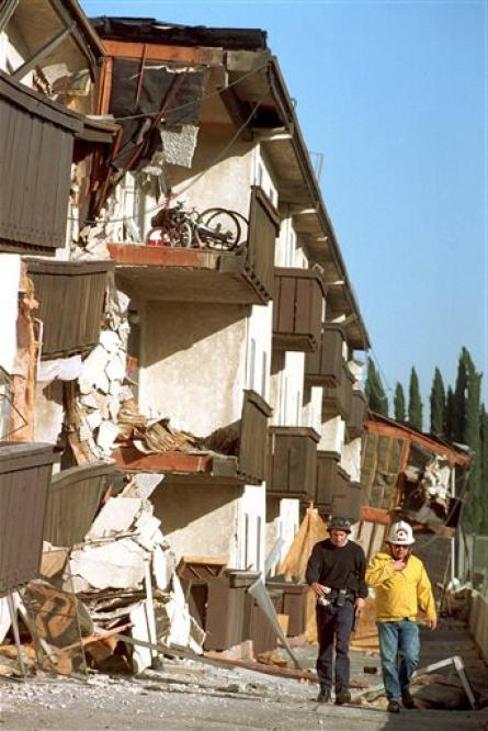 землетрясение в калифорнии 2014 