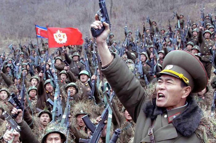 армия Северной Кореи против США 