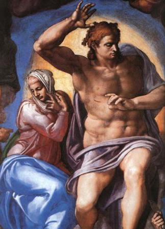  микеланджело страшный суд описание картины