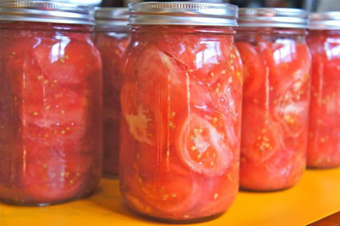 помидоры с базиликом консервированные 
