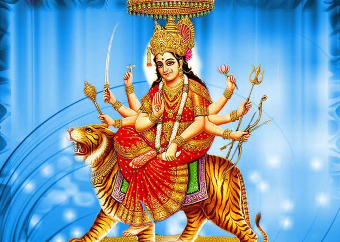 индийская богиня дурга 