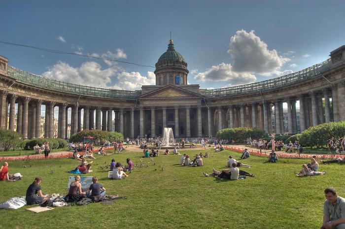 Петербург в ночное время