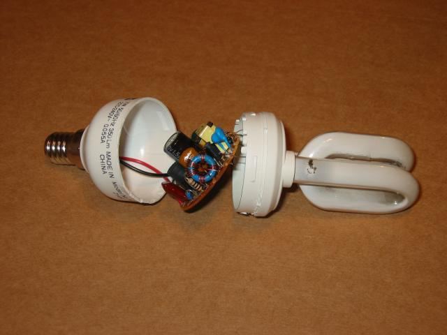 ремонт энергосберегающих ламп своими руками 