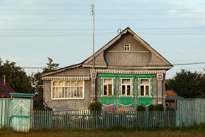 современная русская деревня