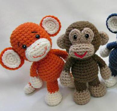 мягкая игрушка обезьянка своими руками 