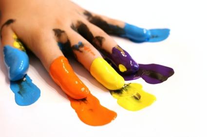 пальчиковые краски своими руками 