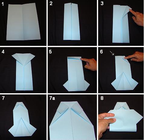 Мужская рубашка в технике оригами из купюры