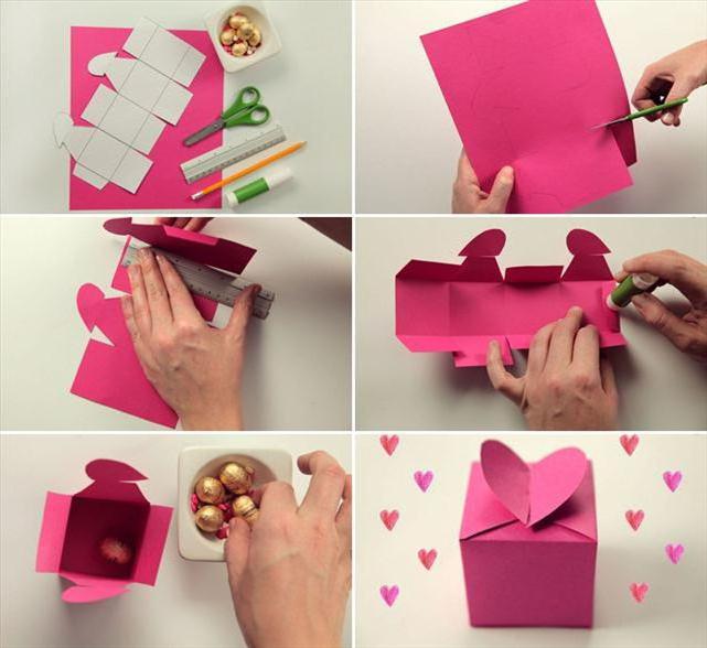 Как сделать коробки для подарков своими руками