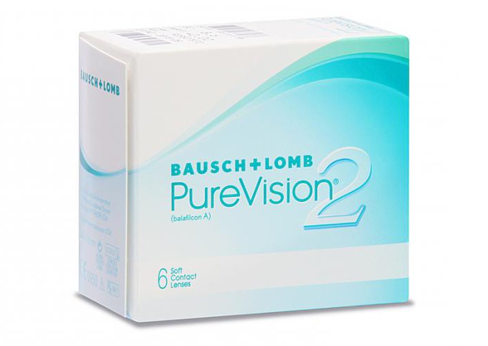 линзы bausch lomb pure vision 2 описание