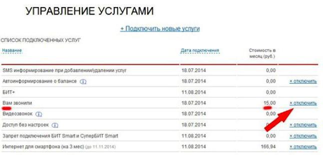 подключить услугу вам звонили мтс