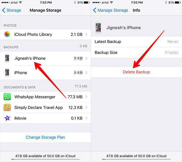 как восстановить iphone из резервной копии icloud способы