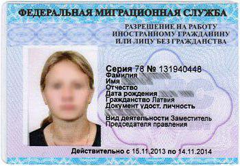 разрешение на год на работу в россии