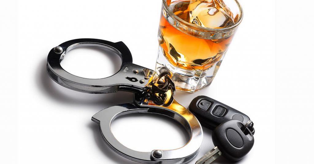 Наказание за распитие алкоголя за рулем