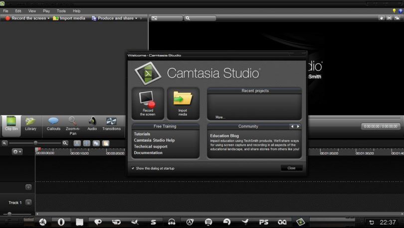 Camtasia Studio - программа для записи видео