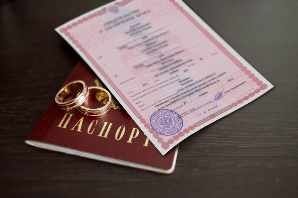 Смена паспорта после замужества