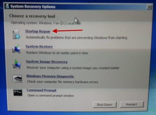 восстановление загрузчика windows 7 что делать