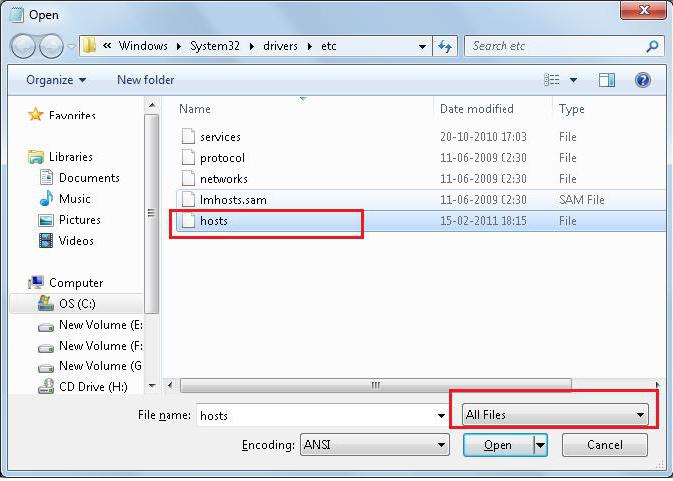 Notepad C Windows System32 Drivers Etc Hosts